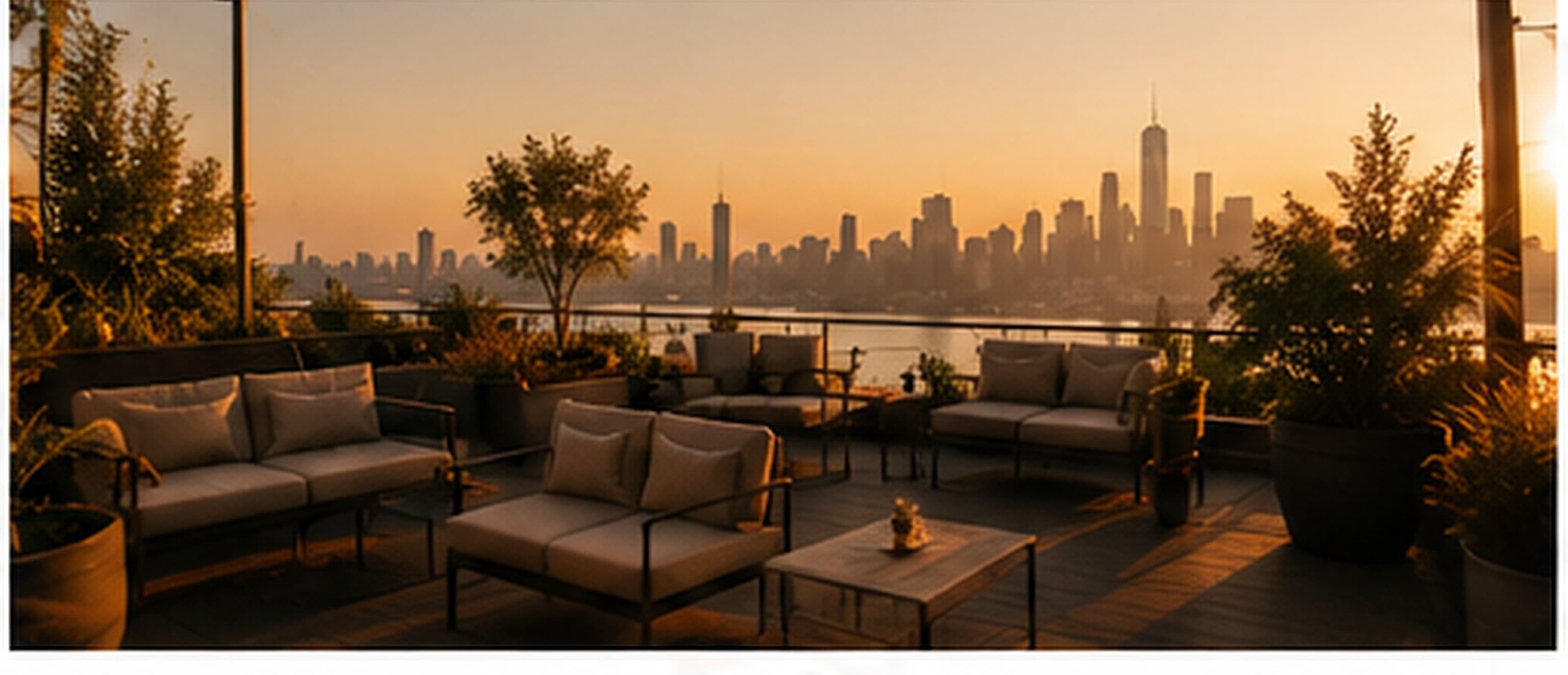 Open-air New York setting